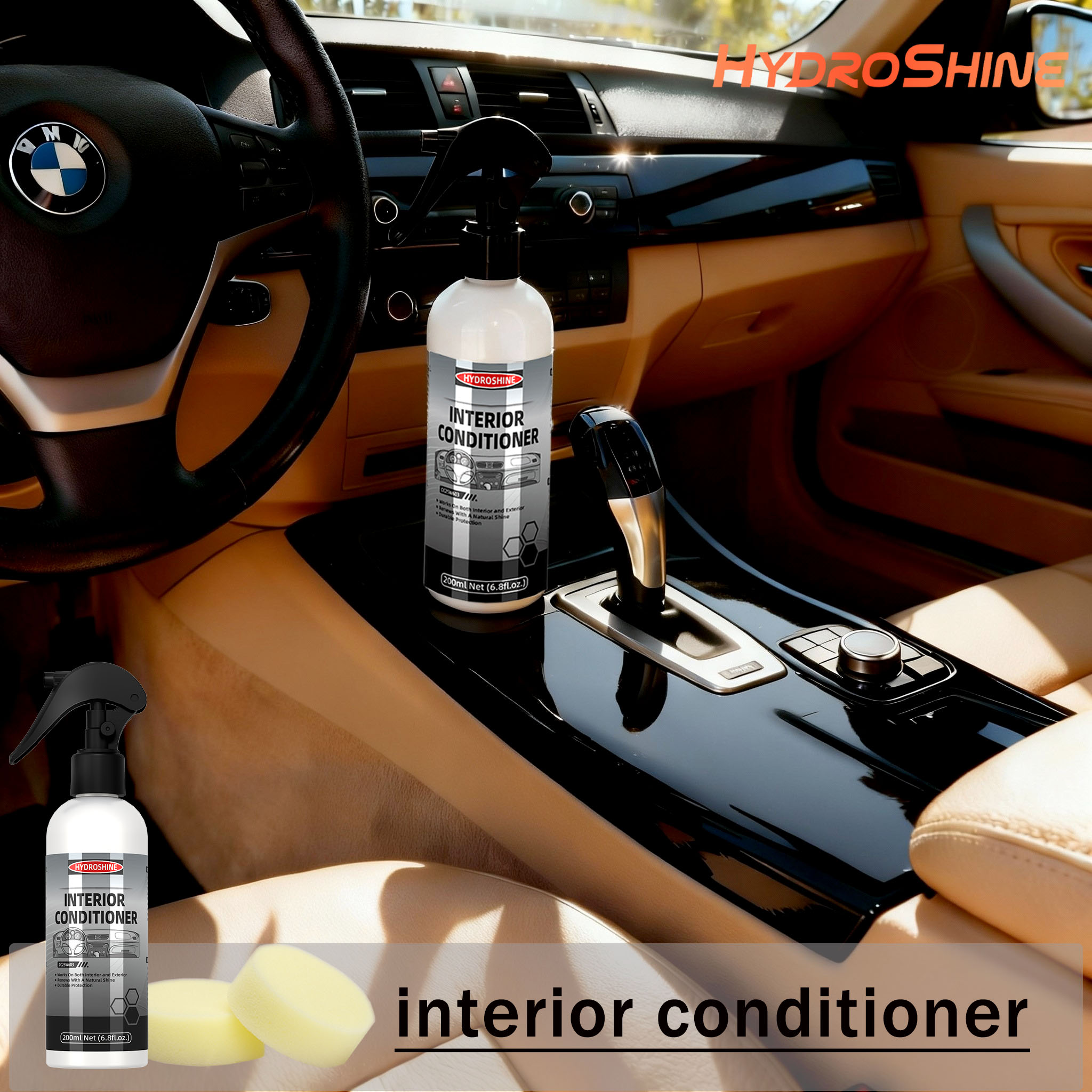 ハイドロシャイン 車内コンディショナー 内装プラスチック修復 - Leather Cleaner Interior のレビューと価格